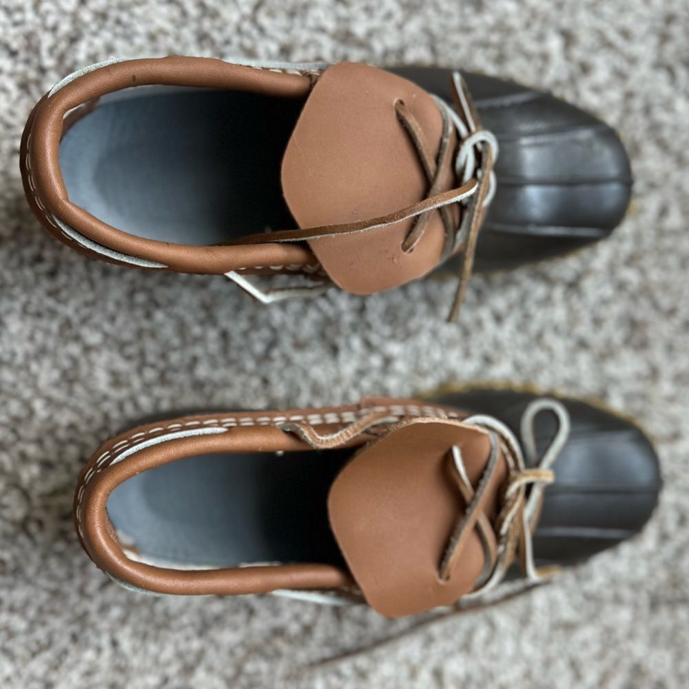 L L Bean leather duck boots - Picture 8 of 8